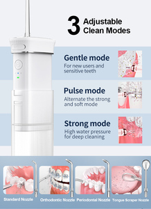 <span class=keywords><strong>Irrigador</strong></span> Bucal Recargable Retráctil, Ideal para Viajes de Negocios, 60 Días de Autonomía, Hilo Dental de Agua - Product Image 2