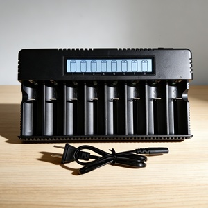 <span class=keywords><strong>Chargeur</strong></span> de <span class=keywords><strong>batterie</strong></span> intelligent à 8 emplacements pour batteries Li-ion 26650/18650 <span class=keywords><strong>NiMH</strong></span>/NiCd AA/AAA <span class=keywords><strong>avec</strong></span> écran LCD, charge rapide pour l'utilisation <span class=keywords><strong>avec</strong></span> un appareil photo - Product Image 6