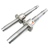 Vis à billes CNC de 32 mm de diamètre, pas de 5 mm, kits complets, 3205 SFU3205, longueur 400 mm, 500 mm, 1000 mm, 1500 mm, 2000 mm