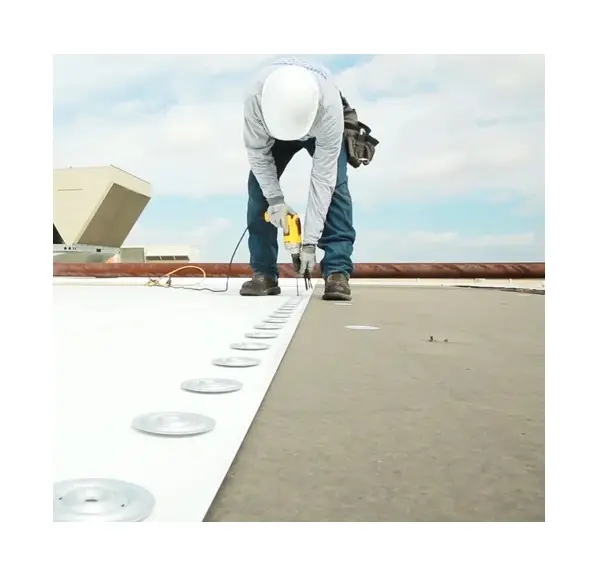 Venda imperdível 2024 fabricantes de telhados tpo de membrana líquida de fácil instalação para telhados de rolos de tpo