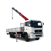 Camion Offre Spéciale 8T avec grue Grue montée sur camion Bras télescopique Grue montée sur camion à flèche hydraulique Fabricant de grues à vendre