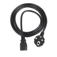 Câble d'alimentation standard européen EU, rallonge à 3 broches, certifié CE, 220V, conducteur en cuivre, longueur personnalisée