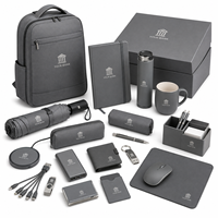 Set de Regalo de Lujo para Clientes Bancarios, Paquete de Regalos Empresariales Personalizados con Libreta, Bolígrafo y Artículos para Beber, para Fortalecer Relaciones