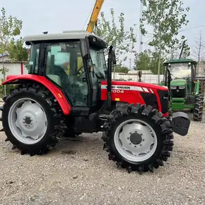 Meilleur prix nouveau design Offre Spéciale agricole ferme roues 100hp tracteur 804 80Hp Moteur avant fin chargeur de pelle rétrocaveuse