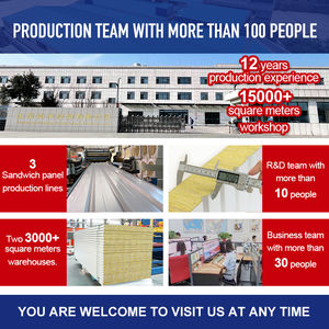 Fireproof A1 Grade for Clean Room, Custom Size Mineral Wool Sandwich <strong>Panel</strong> - Product Image 4