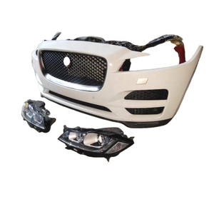 Pare-chocs avant original <span class=keywords><strong>d</strong></span>'occasion de haute qualité pour <span class=keywords><strong>Jaguar</strong></span> T-PACE avec radiateur et pare-chocs de voiture phare - Product Image 3