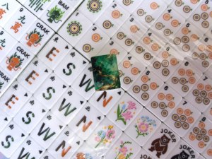 <span class=keywords><strong>Jeu</strong></span> <span class=keywords><strong>de</strong></span> Mahjong Américain <span class=keywords><strong>en</strong></span> Acrylique Vert Forêt 4 Couches, 160 Tuiles Gravées avec Technique <span class=keywords><strong>de</strong></span> <span class=keywords><strong>Peinture</strong></span> Laquée, Tuiles <span class=keywords><strong>de</strong></span> Mahjong Portables - Product Image 5