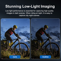 Caméra d'action sans fil 8K à écran tactile avec écran de 2,0 pouces, zoom optique >40x, grand angle de 170°, MicroSD, étanche 50 m pour la plongée