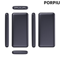 Nouvelle arrivée 2025, batterie externe 10000mAh, chargeur portable 10W, prise UK, durable, utilisation à domicile et au bureau, interface d'entrée CC, extérieur