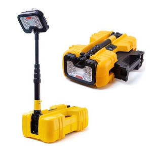 GF308 60W Sistema de iluminación de área portátil recargable de luz de trabajo móvil LED de emergencia de alto brillo con clasificación remota IP65 - Product Image 6