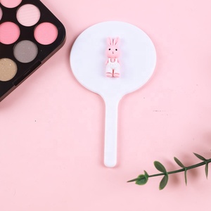 Specchietto Tascabile Personalizzato a Forma di Coniglietto, Specchio Portatile Rotondo HD per Ragazze, Mini Specchio Personalizzabile - Product Image 5