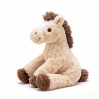 Mascotte en peluche personnalisée OEM/ODM Cheval du Zodiaque 2026, Poney porte-bonheur du Cheval pour le Nouvel An Chinois, Cadeau d'entreprise pour le Nouvel An
