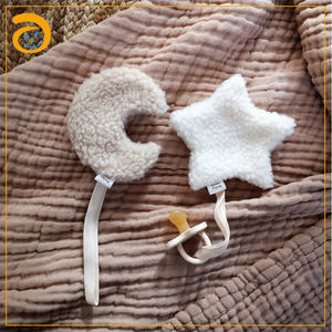 Cloud lmoon – porte-sucette en peluche pour bébé, clip factice pour nouveau-né, cadeau de grossesse - Product Image 4