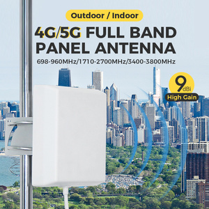 5G 698-4000MHz 고이득 9dbi 방수 벽걸이형 고정 방향성 실내외 DAS 3G 4G LTE 5G 패널 안테나 - Product Image 2