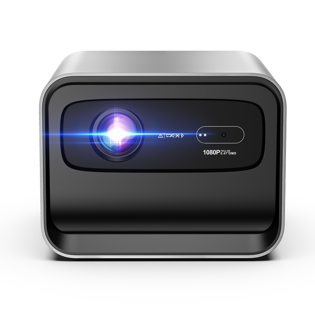 Newest 4K Google TV Smart Home Theater Projector 2+32GB 2.4+5G Dual-Band Wi-Fi Portable Hologram Video LED Lamp Android 11
