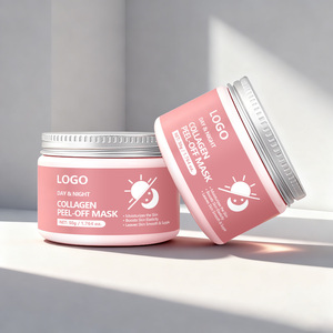 Mascarilla Facial de Colágeno Hidrolizado OEM para un Cuidado de la Piel Radiante, Mascarilla Nocturna Exfoliante de Limpieza Profunda - Product Image 5