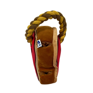 Di alta qualità di peluche bistecca Pet cane interazione giocattolo nuovo Design bistecca cane addestramento masticare peluche