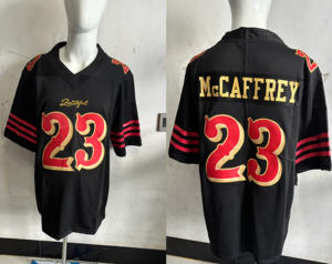 高品質 卸売 49ers ジャージ 人気商品 メンズ アメリカンフットボール 刺繍 ユニフォーム - Product Image 2