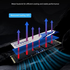 CUSU M2 SSD 256Gb 512Gb 1Tb 2Tb SSD Nvme M.2 2280 Pcie 3.0X4 ฮาร์ดดิสก์แบบโซลิดสเตทภายในสำหรับคอมพิวเตอร์แล็ปท็อป CUSU M2 SS - Product Image 4