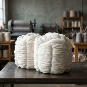 Wool Tops Factory 100% Wool Tops Using for Yarn natural wool top different color available hand knitting - Product Image 2