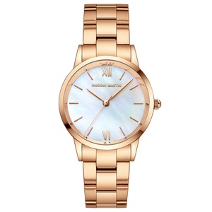 Reloj de Pulsera de Cuarzo para Mujer, Elegante, con Esfera de Concha de Perla, Brazalete de Acero Inoxidable, Números Romanos, 3BAR, Estilo Casual de Negocios, Venta al Por Mayor - Product Image 3