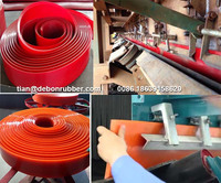 Bande transporteuse de type Y avec double joint en polyuréthane