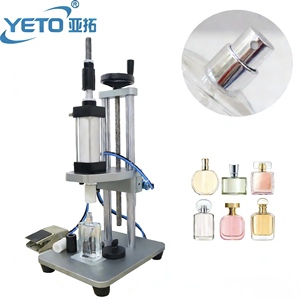 YETO-profumo crimpatura collare medio anello di pressatura profumo fiala spruzzatore coperchio della pompa tappatrice sigillatura macchina - Product Image 1