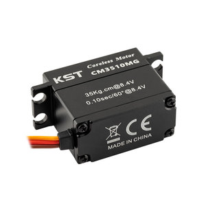 KST CM3510MG 35Kgf.cm 0.10sec รถบังคับวิทยุ กันน้ำ เซอร์โวแบบดิจิตอล เกียร์โลหะ คอร์เลส แรงดันไฟฟ้า DC4.8V-8.4V อลูมิเนียมอัลลอยด์ สำหรับรถบรรทุกขนาด 1/7 1/8 - Product Image 3