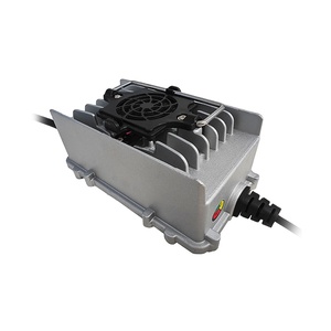 Chargeur de batterie portable pour véhicule <span class=keywords><strong>électrique</strong></span> IP67 étanche 36V 10A 441W, compatible batteries plomb-acide, lithium et LiFePO4, YUCOO YK-CD3610 pour bateaux et véhicules de golf - Product Image 1