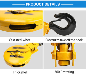 Quy trình rèn cấp công nghiệp sử dụng móc cẩu bằng thép hợp kim carbon cao phù hợp với các thiết bị cần cẩu khác nhau - Product Image 4