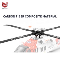 CYHOBBY US-Helicóptero Hawk de 8 vías, GPS inteligente, Radio Control, simula el helicóptero sin alerones