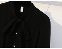 Personnalisé 2025 printemps et automne nouvelle robe mince haut de gamme robe noire plissée à manches longues robe pour les femmes