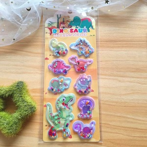 Pegatinas 3D de <span class=keywords><strong>Dinosaurios</strong></span> de Dibujos Animados para Niños, Calcomanías en Relieve, Decoración Adhesiva para Manualidades y Fundas de Teléfono - Product Image 2