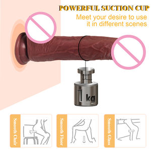 3.6*22CM di spinta a distanza realistica in <span class=keywords><strong>Silicone</strong></span> liquido negozio di sesso vibratore pene artificiale che vibra giocattolo del sesso donna Dildo Sex Toy - Product Image 4