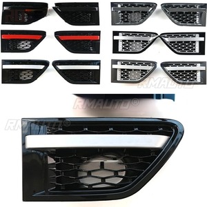 สำหรับ Range Rover Sport 2010-2013 อุปกรณ์ตกแต่งรถยนต์ แผ่นปิดช่องระบายอากาศด้านข้าง ช่องระบายอากาศ ช่องดูดอากาศ ชุดแต่งกันชนหน้า - Product Image 2