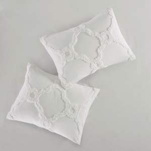 DB D0100HR2796 3-Piece Geometric Tufted Cotton Chenille <b>Comforter</b> <b>Set</b> - Product Image 5