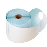 Rouleau d'étiquettes thermiques adhésives 100mm*150mm pour scellage de sacs, adhésif acrylique, fourni directement par l'usine