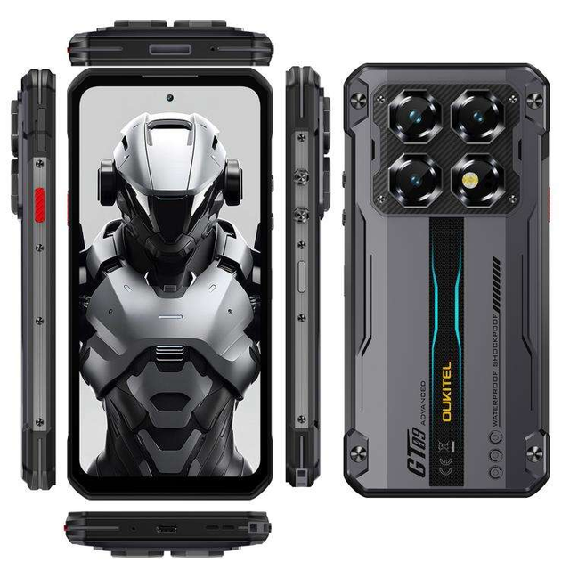 Original Oukitel WP60 7.2 Inch 10000mAh 120Hz Display 5G Mobile Phone Octa Core Android 15 Rugged Smartphone