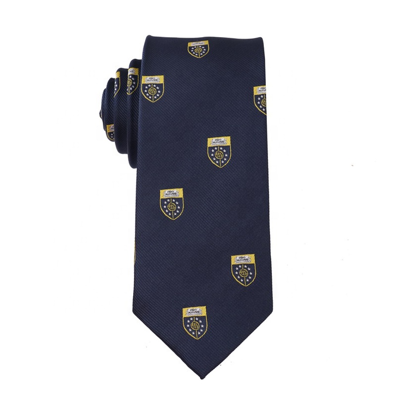 embroidered club ties
