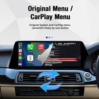Foforfor Écran tactile 12,3 pouces avec système Linux et Carplay pour BMW Série 5 GT 2011-2012 (conduite à droite) – Autoradio GPS DSP avec unité centrale CIC