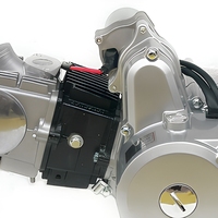 Nouveau Moteur de Moto 110cc 125cc 4 Temps CDI avec Embrayage Automatique, Marche Arrière, 3 Vitesses Avant, 1 Marche Arrière, Démarrage Électrique pour VTT et Kart