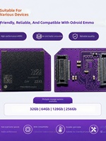 Modul EMMC Kompatibel dengan Modul EMMC dari Merek Utama 32/64/128/256, Mendukung Papan Radxa/Orange PI/Odroid