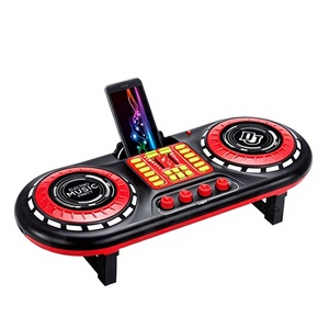 Instrumento Orff al por Mayor, Mezclador de DJ, Simulación de Máquina de DJ, Equipado con Auriculares y Audífonos, Juguetes de Instrumentos Musicales - Product Image 1