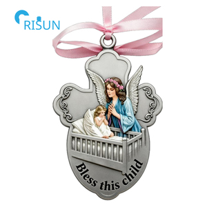 จี้สร้อยคอสำหรับเด็กทารกที่มีจี้รูปไม้กางเขนคริสเตียนตามสั่ง - Product Image 5