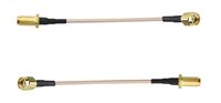 Cable de Extensión de Antena Coaxial RF de Baja Pérdida de 50 ohmios con Conector HYT S Macho/Hembra, Cable de Comunicación de Cobre RG174 RG58 RG316