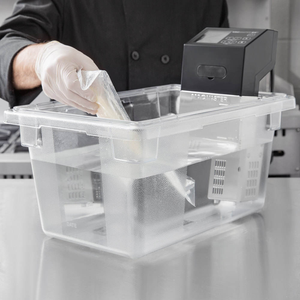Kit de accesorios Sous Vide de 12 cuartos de galón sin BPA, funda completa para tapa de contenedor, incluye libro de cocina, para servicios de restaurante y hotel - Product Image 5