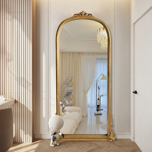 <span class=keywords><strong>Miroir</strong></span> <span class=keywords><strong>mural</strong></span> de luxe fait main, écologique, pleine longueur, style français antique, <span class=keywords><strong>grand</strong></span> cadre en polyuréthane doré <span class=keywords><strong>pour</strong></span> <span class=keywords><strong>couloir</strong></span> et salon - Product Image 2