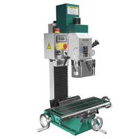 Machine de perçage et de fraisage 1100W avec affichage numérique, vitesse variable automatique, alimentation verticale bois/métal, MT3, usage moyen, 220V