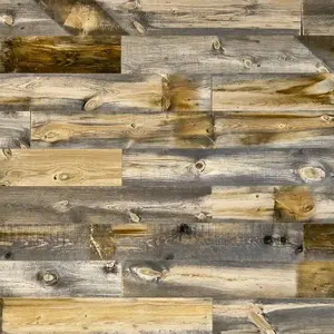 Revêtements muraux décoratifs modernes en bois planches en bois massif pour l'artisanat de bricolage planches de bois récupérées