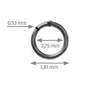 Guanti in rete - GM02C 5/XXS Juba - Colore: Grigio - Offre protezione contro tagli e urti causati da - Product Image 3